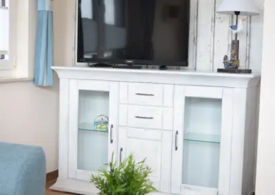 Wohnbereich einer Ferienwohnung in der Liebeslaube