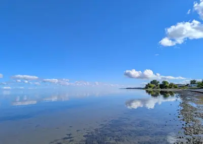 Glatte Ostsee an der Wohlenberger Wiek