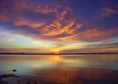 Sonnenuntergang an der Ostsee