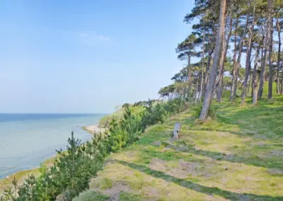 Wanderweg am Strand Richtung Hohen Wieschendorf