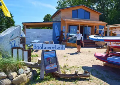 Surfschule von Robert Knopf an der Wohlenberger Wiek