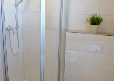 Badezimmer einer Ferienwohnung